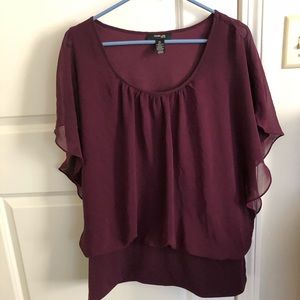 Style & Co Blouse with banded bottom